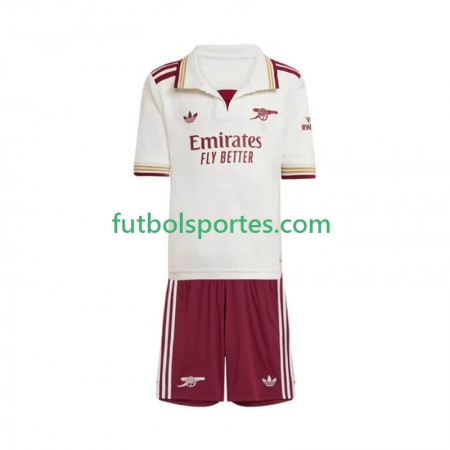 Camiseta Arsenal Niño Tercera Equipación 2025/2026